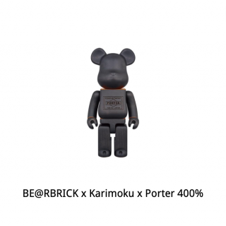 BE@RBRICK x Karimoku x Porter 400%