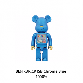 BE@RBRICK JSB Chrome Blue 1000% J.S.B.